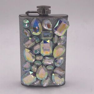 Rhinestone Sparkle covered Flask